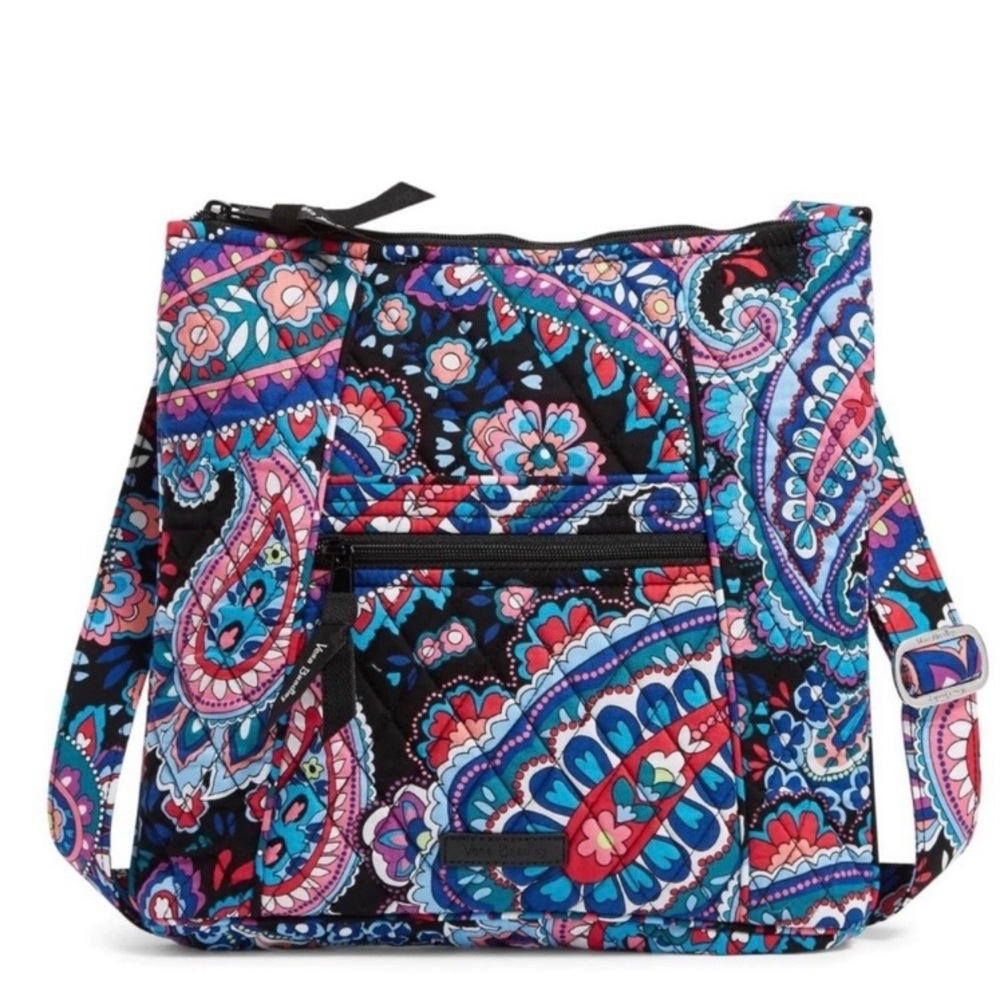 NWT Vera Bradley Haymarket Paisley Hipster Shoulder Crossbody Bag